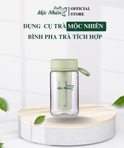 Dụng cụ trà Mộc Nhiên bình pha trà tích hợp