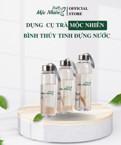 Dụng cụ trà Mộc Nhiên bình thủy tinh đựng nước