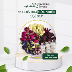 Set trà hoa Mộc Nhiên lục sắc