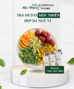 Trà detox Mộc Nhiên đẹp da ngũ vị