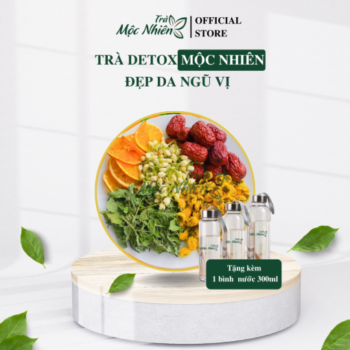 Trà detox Mộc Nhiên đẹp da ngũ vị