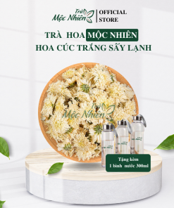 Trà hoa Mộc Nhiên hoa cúc trắng sấy lạnh